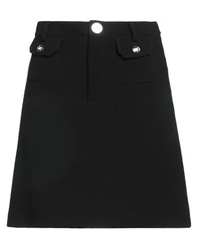 Giambattista Valli Woman Mini Skirt Black Size 4 Virgin Wool