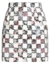 Giambattista Valli Woman Mini Skirt White Size 8 Cotton, Elastane In White