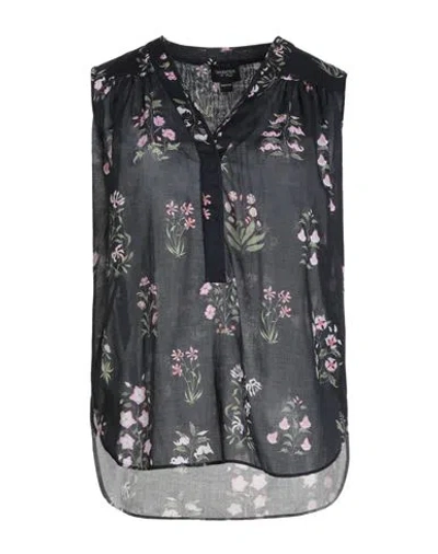 Giambattista Valli Woman Top Black Size 8 Cotton