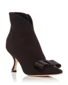 Giambattista Valli Women's Bow Booties In Black