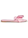Giambattista Valli Women's Bow-embellished Sandals In Pink