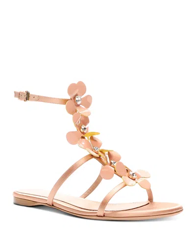 Giambattista Valli Women's Embellished Sandals In Nude