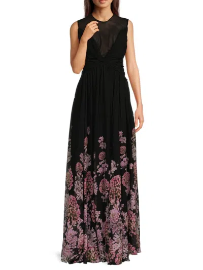 Giambattista Valli Women's Floral Fit & Flare Sleeveless Gown In Multi
