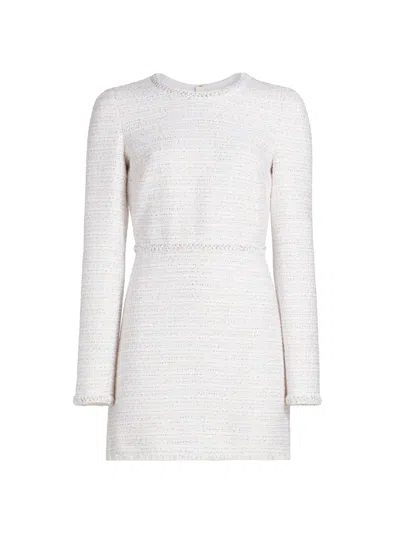 Giambattista Valli Women's Sequined Tweed Bouclé Minidress In Multi