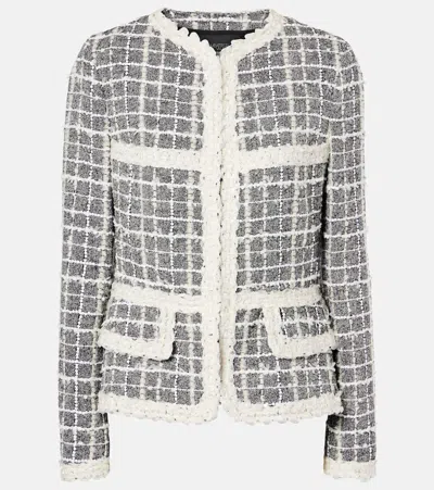 Giambattista Valli Wool-blend Bouclé Jacket In Multicoloured