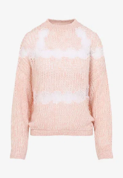 GIAMBATTISTA VALLI WOOL PULLOVER SWEATER