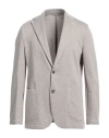 Giampaolo Man Suit Jacket Brown Size 36 Cotton In Brown