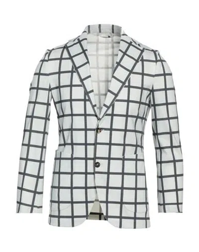 Giampaolo Man Blazer Midnight Blue Size 34 Viscose, Polyamide, Elastane