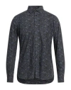 Giampaolo Man Shirt Lead Size 16 Cotton In Grey