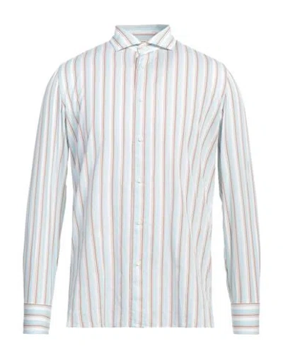 Giampaolo Man Shirt Sky Blue Size 15 ½ Cotton