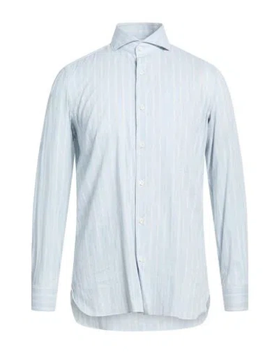 Giampaolo Man Shirt Sky Blue Size 15 ¾ Cotton