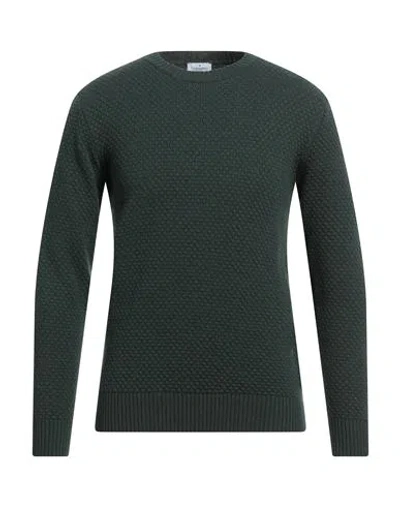 Giampaolo Man Sweater Green Size 48 Merino Wool, Cashmere