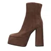Giampaolo Viozzi Boots Brown In Marrone Scuri