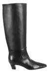 Giampaolo Viozzi Knee-high Nappa Boots With Square Toe