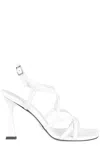 Giampaolo Viozzi Mini Viper Sandals - White