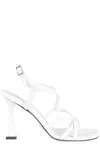 Giampaolo Viozzi Mini Viper Sandals - White