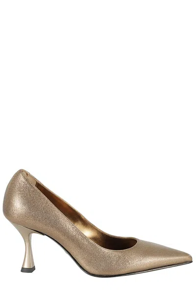 Giampaolo Viozzi Pixel Lame Pumps In Multi