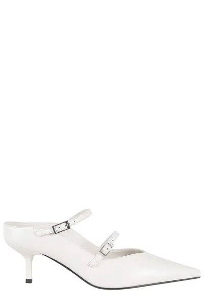 Giampaolo Viozzi Pointed Toe Nappa Pumps - Butter