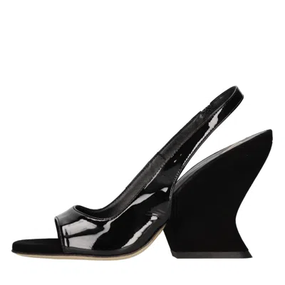 Giampaolo Viozzi Sandals Black In Nero Scuri