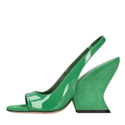 Giampaolo Viozzi Sandals Green In Verde Blu E Verdi
