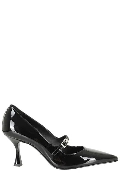 Giampaolo Viozzi Vernice Pumps In Black