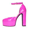 Giampaolo Viozzi With Heel Fuchsia In Fucsia Vivaci