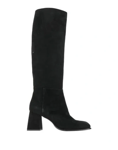 Giampaolo Viozzi Woman Boot Black Size 8 Leather