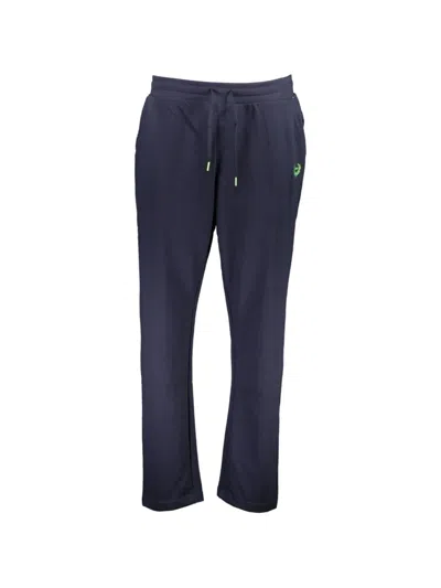 Gian Marco Venturi Vintage Drawstring Logo-detail Track Pants In Blue