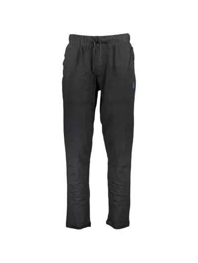 Gian Marco Venturi Vintage Drawstring Waist Loose-fit Trousers In Black