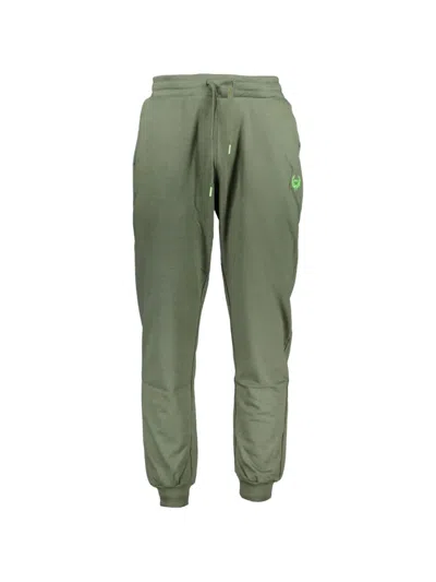Gian Marco Venturi Vintage Drawstring-waist Track Pants In Green