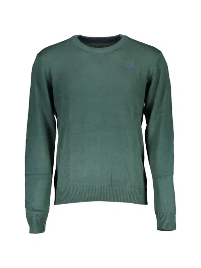 Gian Marco Venturi Vintage Elbow-patch Sweater In Green