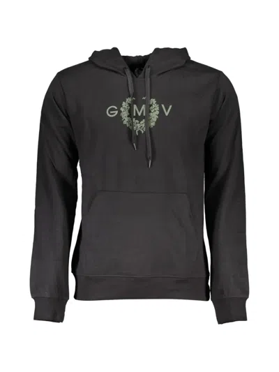 Gian Marco Venturi Vintage Graphic-print Drawstring Hoodie In Black