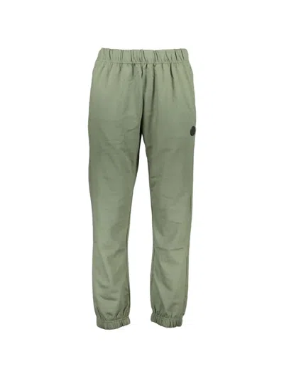 Gian Marco Venturi Vintage Logo-patch Elasticated Track Pants In Green