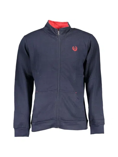 Gian Marco Venturi Vintage Zip-up Sweatshirt In Blue