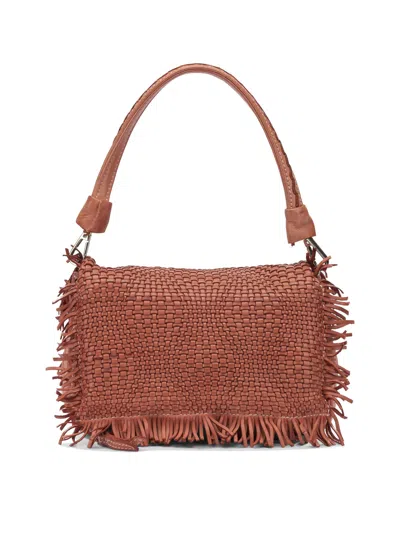 Giancarlo Nevola Red Leather Shoulder Bag