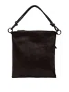 Giancarlo Nevola Brown Calf Leather Shoulder Bag In Brown