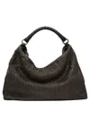 Giancarlo Nevola Brown Calf Leather Shoulder Bag