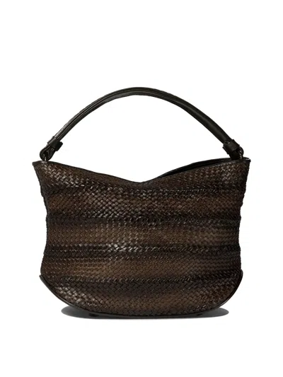 Giancarlo Nevola Soul Shoulder Bags In Brown
