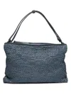 Giancarlo Nevola Women's "groove" Shoulder Bag In Blue