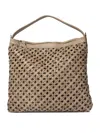 Giancarlo Nevola Women's "ring" Shoulder Bag In Beige