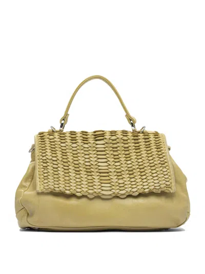 Giancarlo Nevola Yellow Leather Shoulder Bag