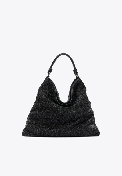 Giancarlo Nevola Zip-up Tote Bag In Black
