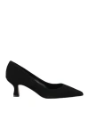 Giancarlo Woman Pumps Black Size 7 Leather
