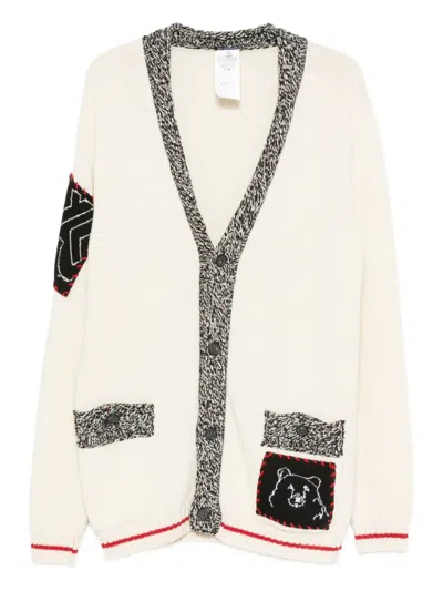 Pre-owned Gianfranco Ferre 1990s Buttoned Cardigan In White