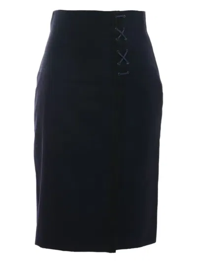 Pre-owned Gianfranco Ferre 1990s Cotton Skirt