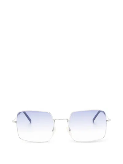 Pre-owned Gianfranco Ferre 1990s Square Sunglasses In Silver