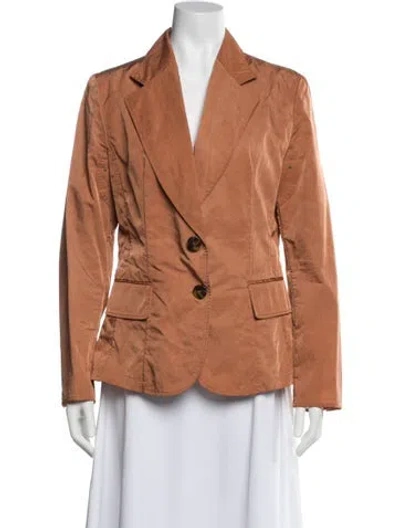 Pre-owned Gianfranco Ferre 2000's Blazer In Orange