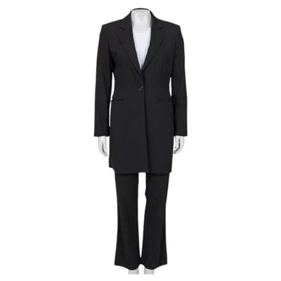 Pre-owned Gianfranco Ferre Gianfranco Ferré Black Wool Suit - Us8/l