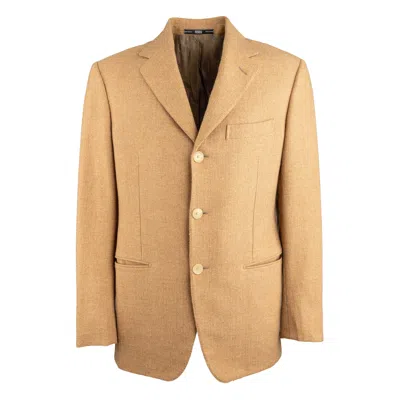 Pre-owned Gianfranco Ferre Gianfranco Ferré Camel Blazer - '00s In Brown