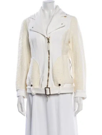 Pre-owned Gianfranco Ferre Coat In White